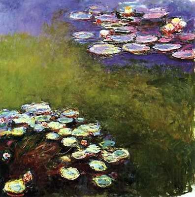 Claude Monet Nympheas Norge oil painting art